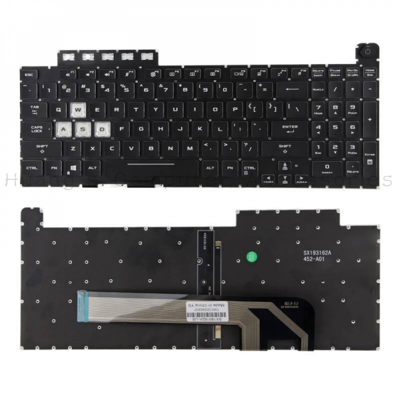 Gaming Keyboard Test - Nuova Tastiera Layout US con Retroilluminazione
