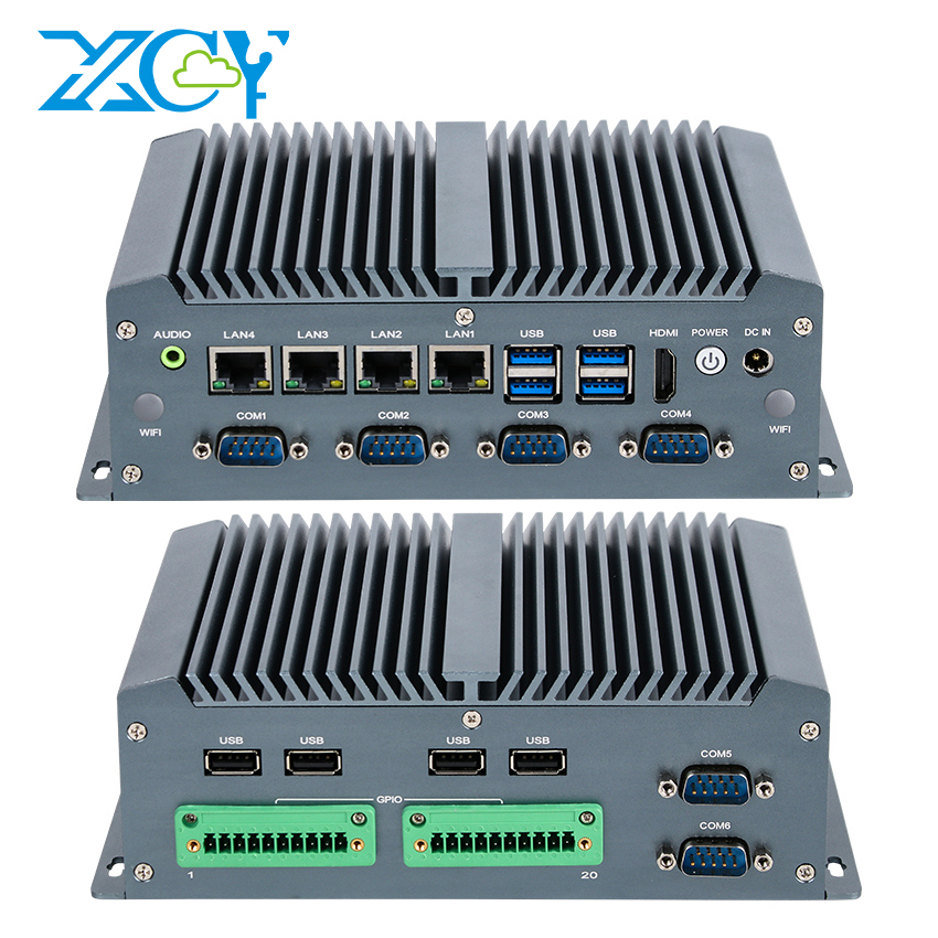 Intel Cpu Core I7 - XCY X77 Mini PC Industriale Fanless