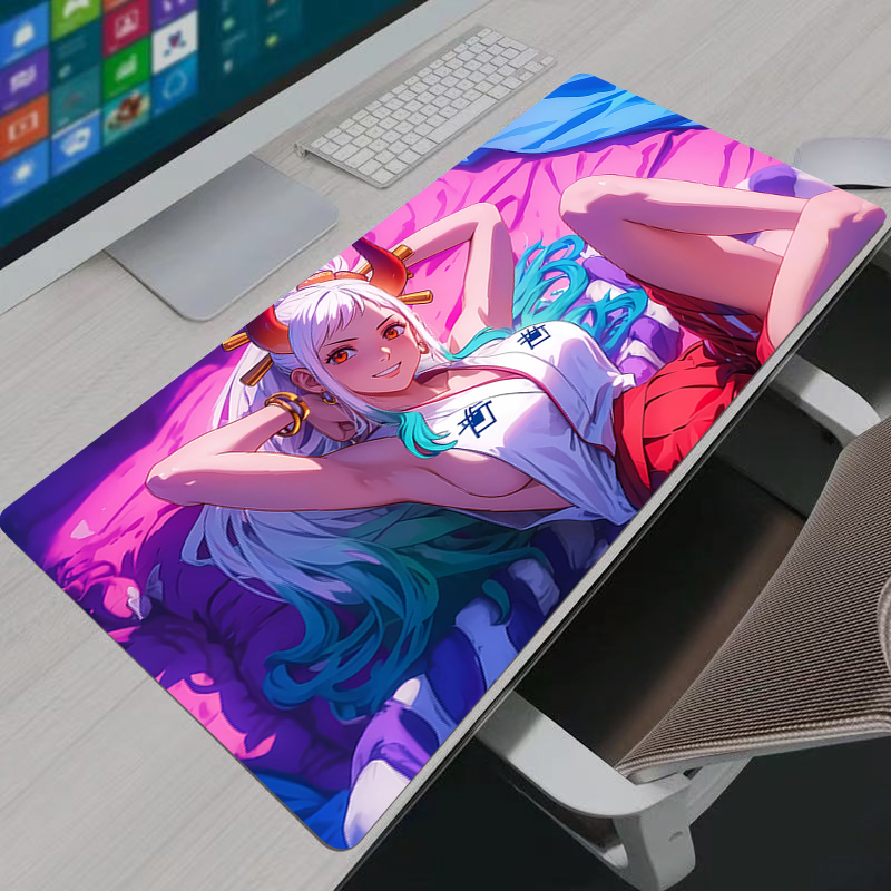 Gaming Keyboard He - Tappetino per mouse Yamato One Piece