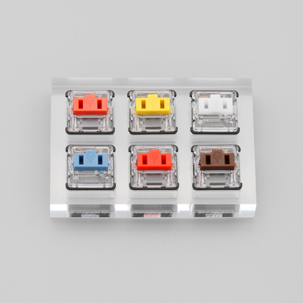 Gaming Keyboard Tester - Acrilico Tester Interruttore di 2X3 Kailh