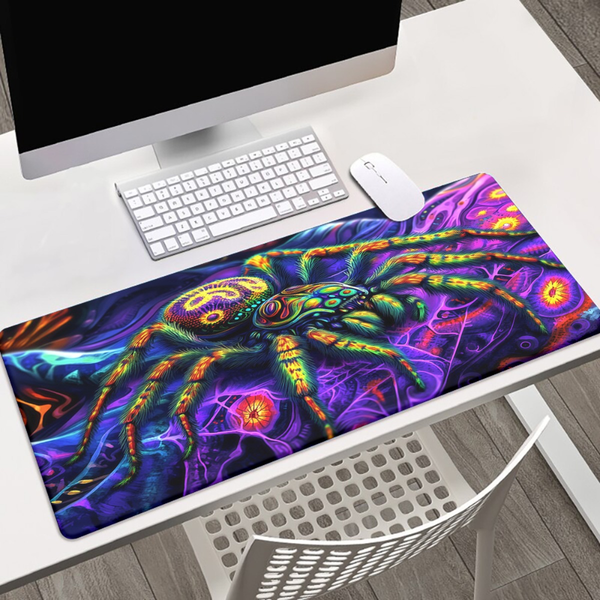 Gaming Keyboard Brand - Tappetino per Mouse Vibrante a Tema