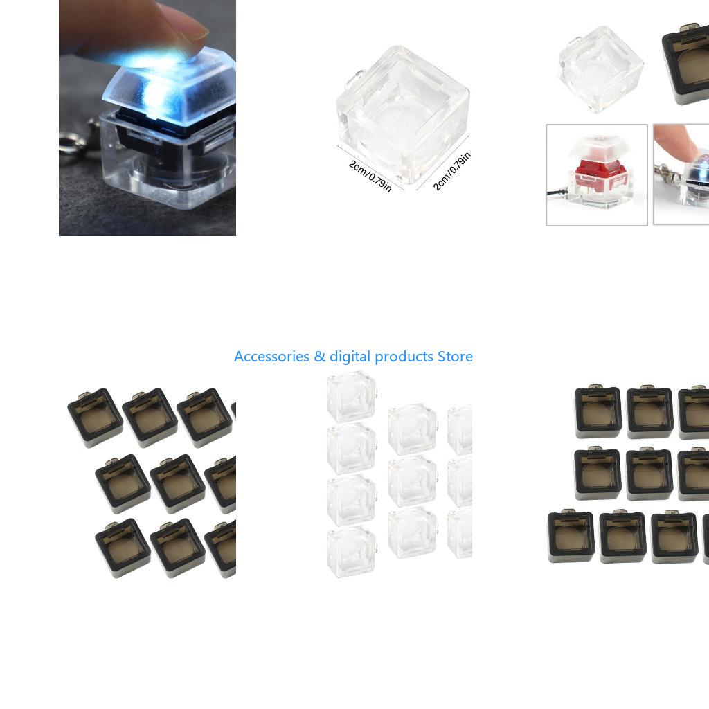 Gaming Keyboard Test - 77JD 10PCS Portachiavi con strumento test