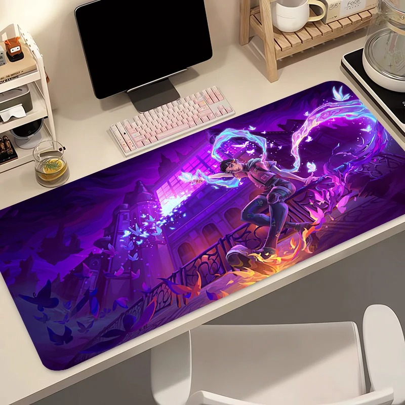 Gaming Keyboard He - Tappetino per mouse Gamer Computer Anime