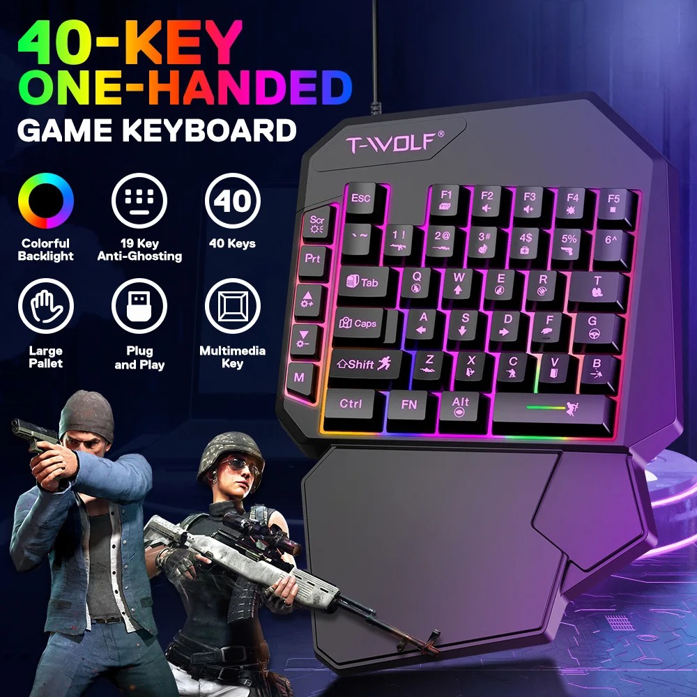 Combo Tastiera e Mouse da Gami - Gaming Keyboard 1 Hand recensione e prezzo
