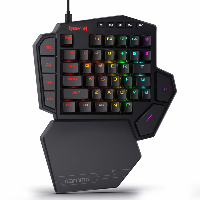 Redragon K585 DITI Tastiera da - Gaming Keyboard 1 Hand recensione e prezzo