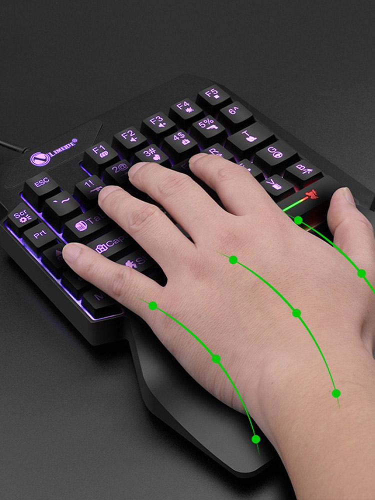Tastiera Meccanica da Gioco Ca - Gaming Keyboard 1 Hand recensione e prezzo