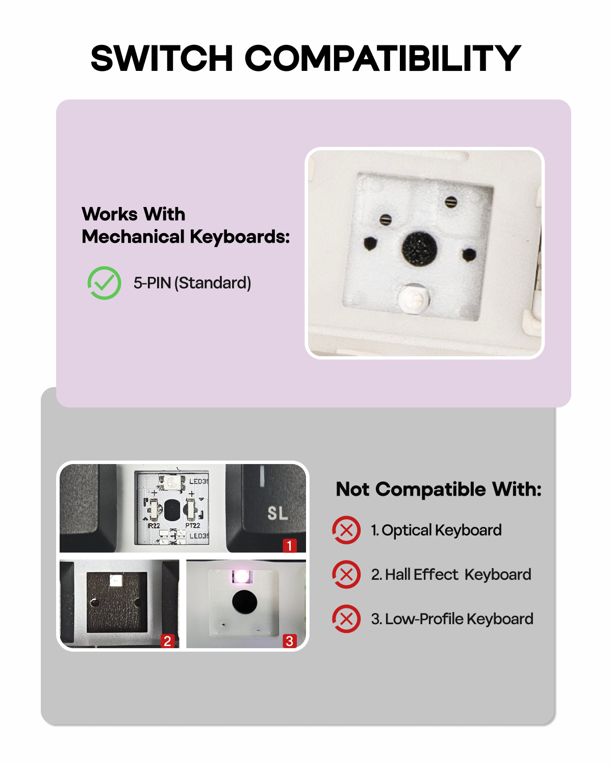 Set di 100 Switch Tattili Sile - Keyboard Lube Kit recensione e prezzo