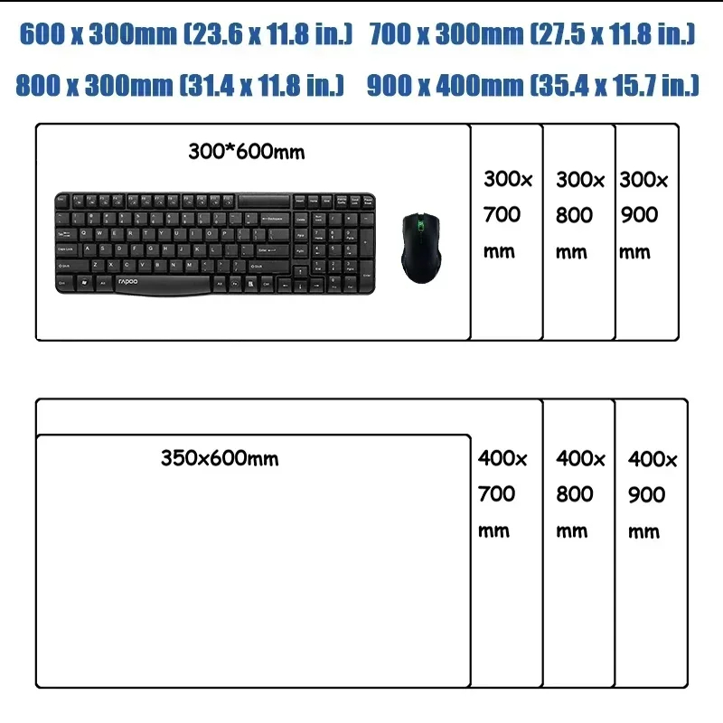 Tappetino per Mouse XXL DIY An - Gaming Keyboard Mouse recensione e prezzo