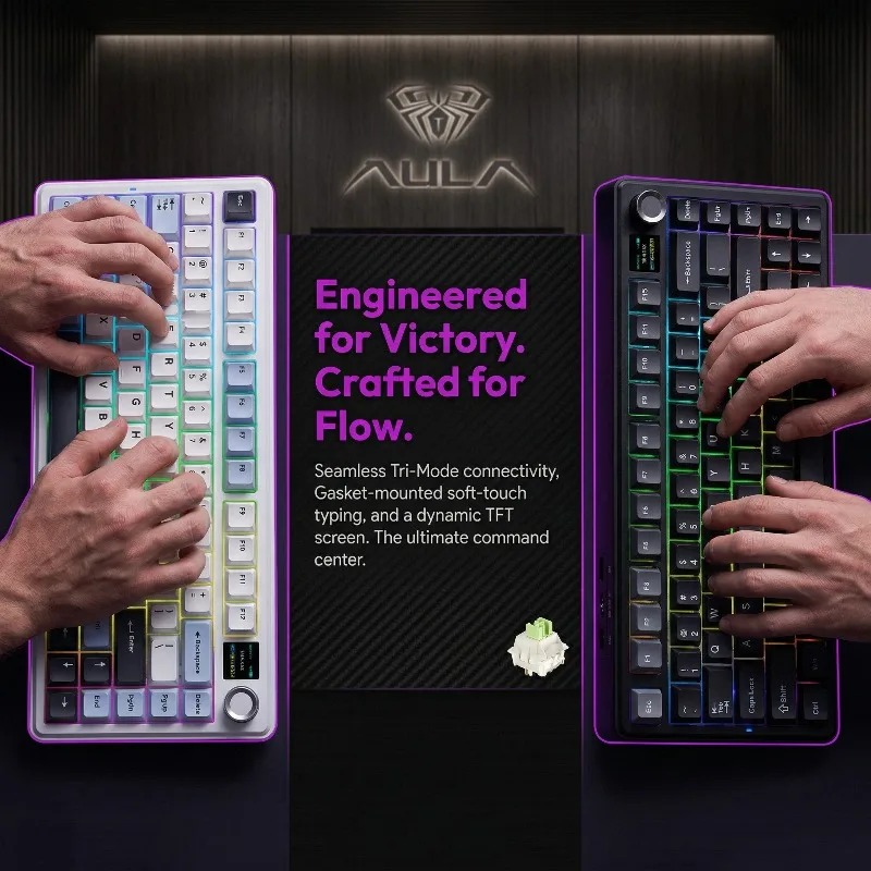 Tastiera Meccanica AULA F75 Ma - Gaming Keyboard He recensione e prezzo