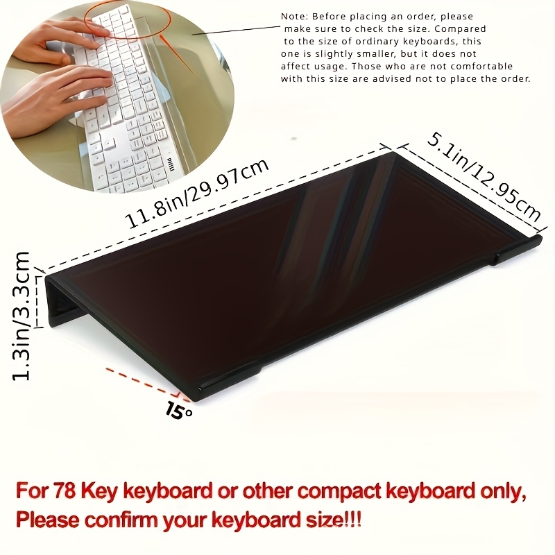 Supporto per tastiera in acril - Gaming Keyboard Brand recensione e prezzo
